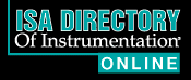 Description: Link to the ISA Directory of Instrumentation